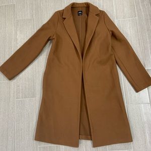 Zara Coat with Lapel Collar